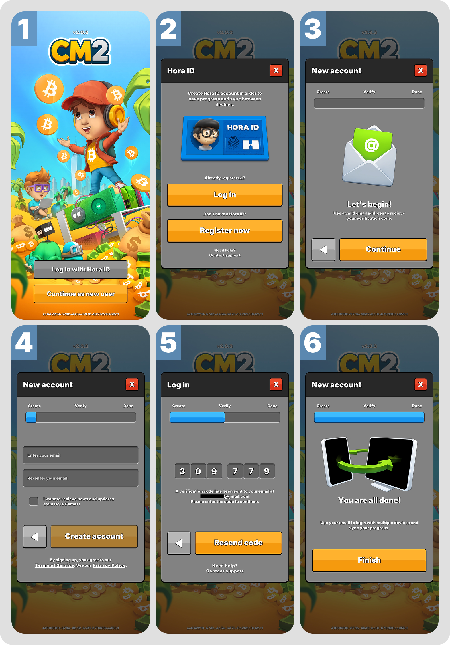 Instant Account Creation (On Launch).png